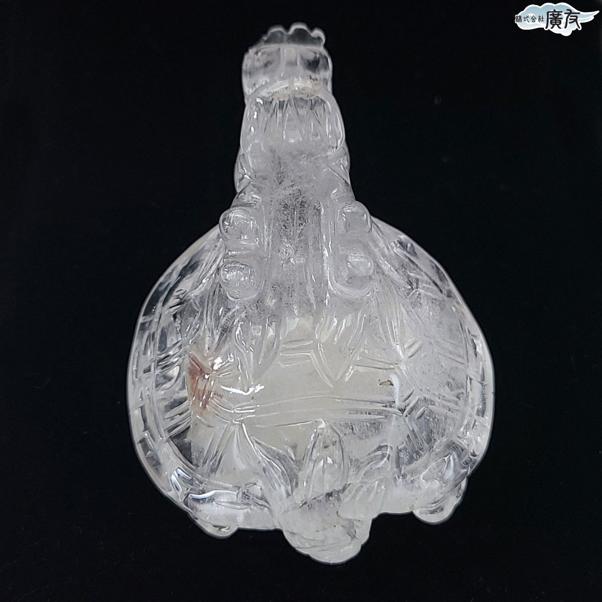 天然水晶 龍亀 小 現物販売【新商品】