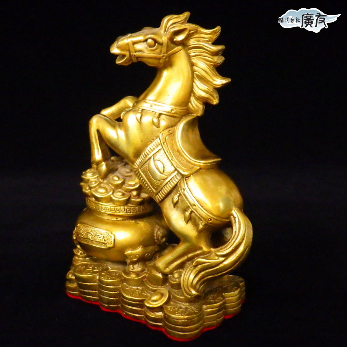 銅製 発財馬【新商品】