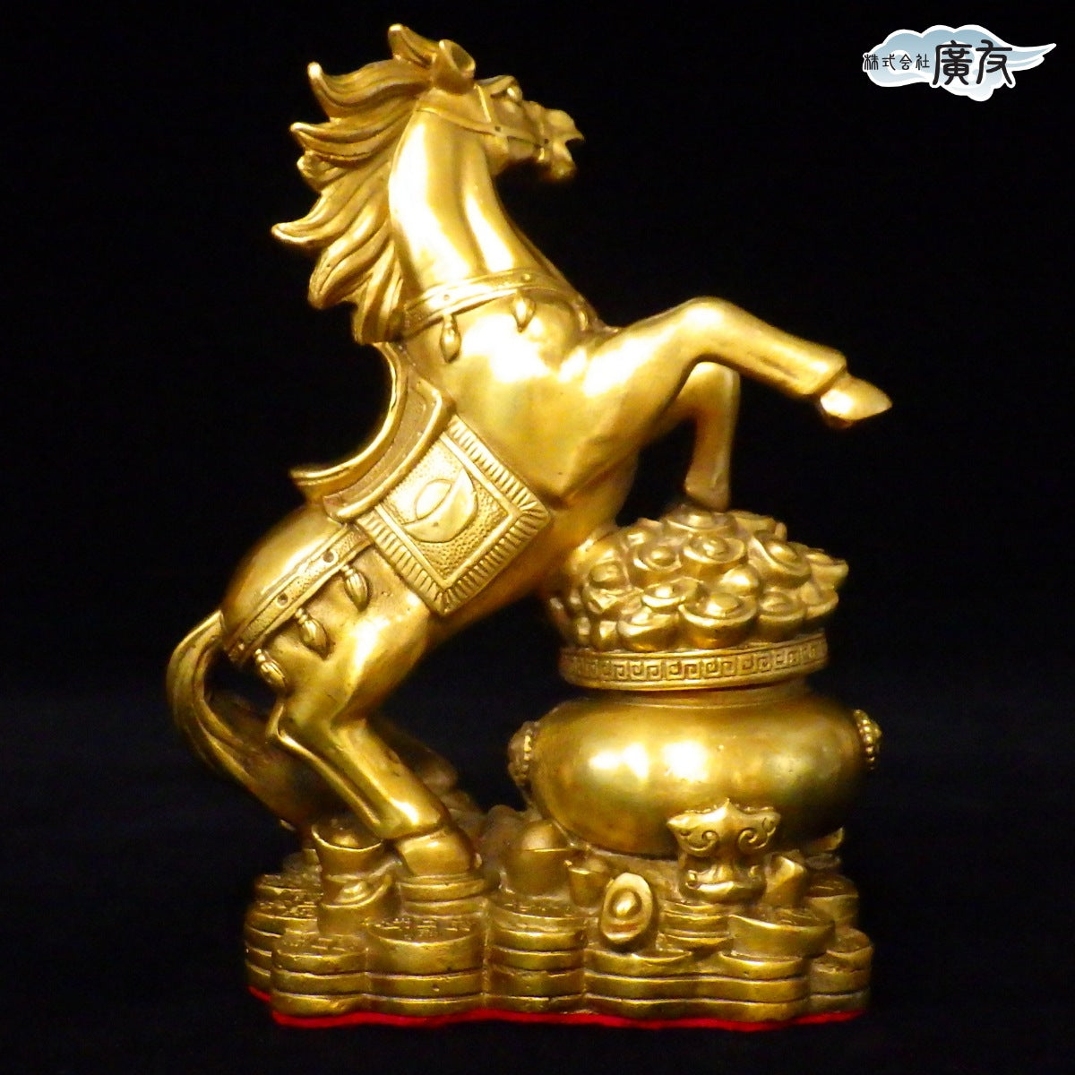 銅製 発財馬【新商品】